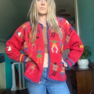 Funky 100% Wool Amano Sweater